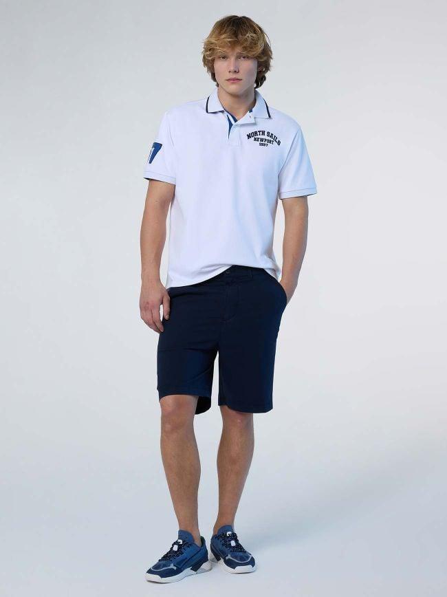 NORTH SAILS POLO SHORT SLEEVE W/EMBROIDERY