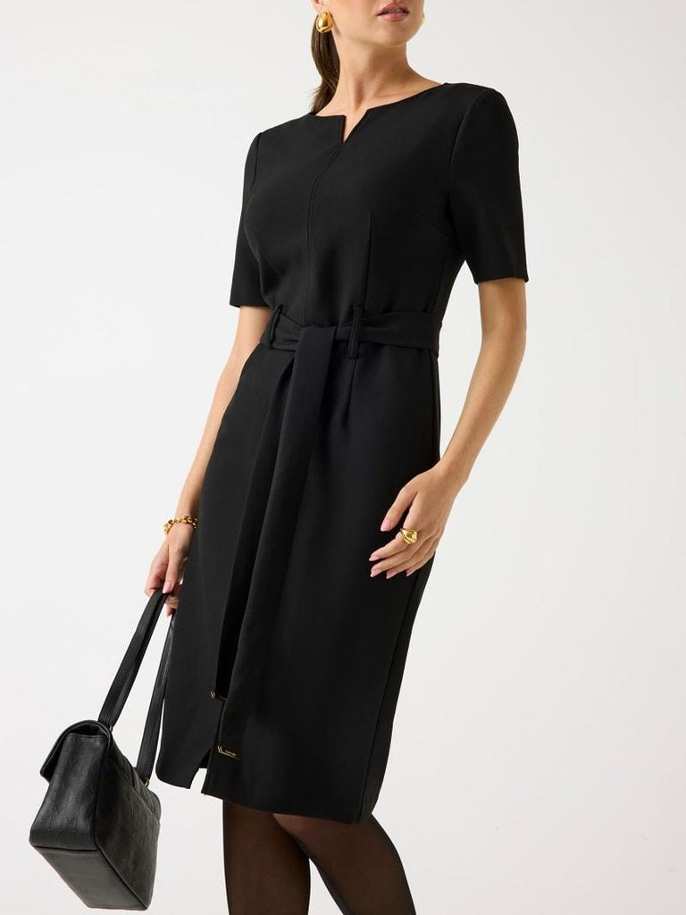 GUESS MARCIANO BESSY SLIM SS MIDI DRESS