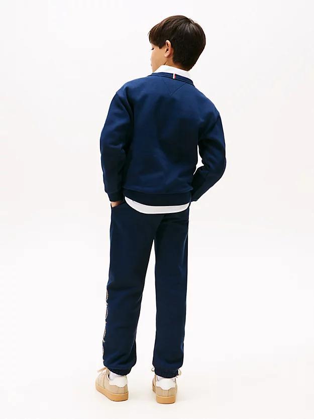 TOMMY HILFIGER CREST EMB GRAPHIC SWEATSHIRT