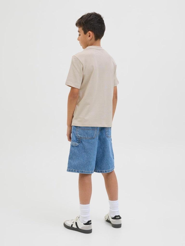 JACK JONES KIDS JCOFUSION FULL BRANDING TEE SS CRE JNR