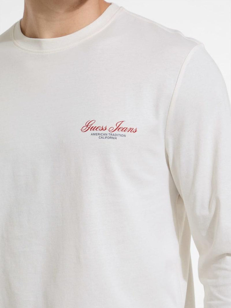 GUESS GJ CN LS REG PRINT ON SLEEVE