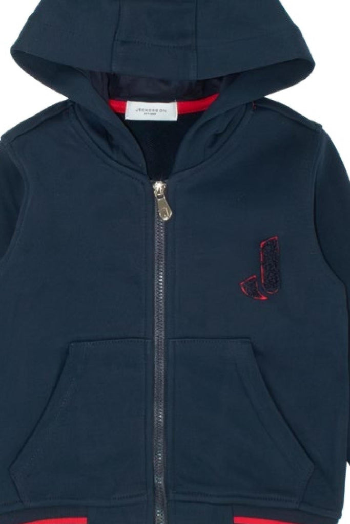 JECKERSON FELPA ZIP C/CAPPUCCIO BABY