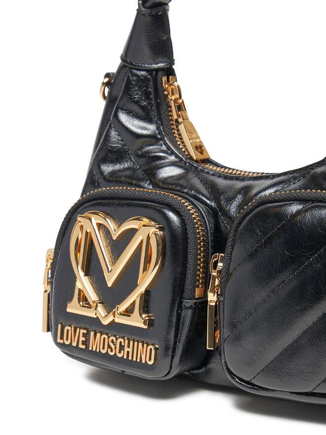 LOVE MOSCHINO BORSA PU QUILTED OBLIQUO