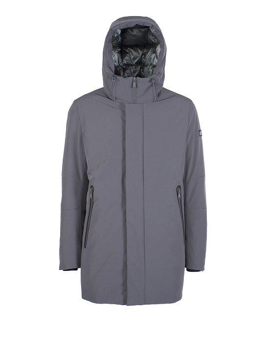 YES ZEE CAPPOTTO UOMO CON CAPPUCCIO,INTERNO TRAPUNTATO