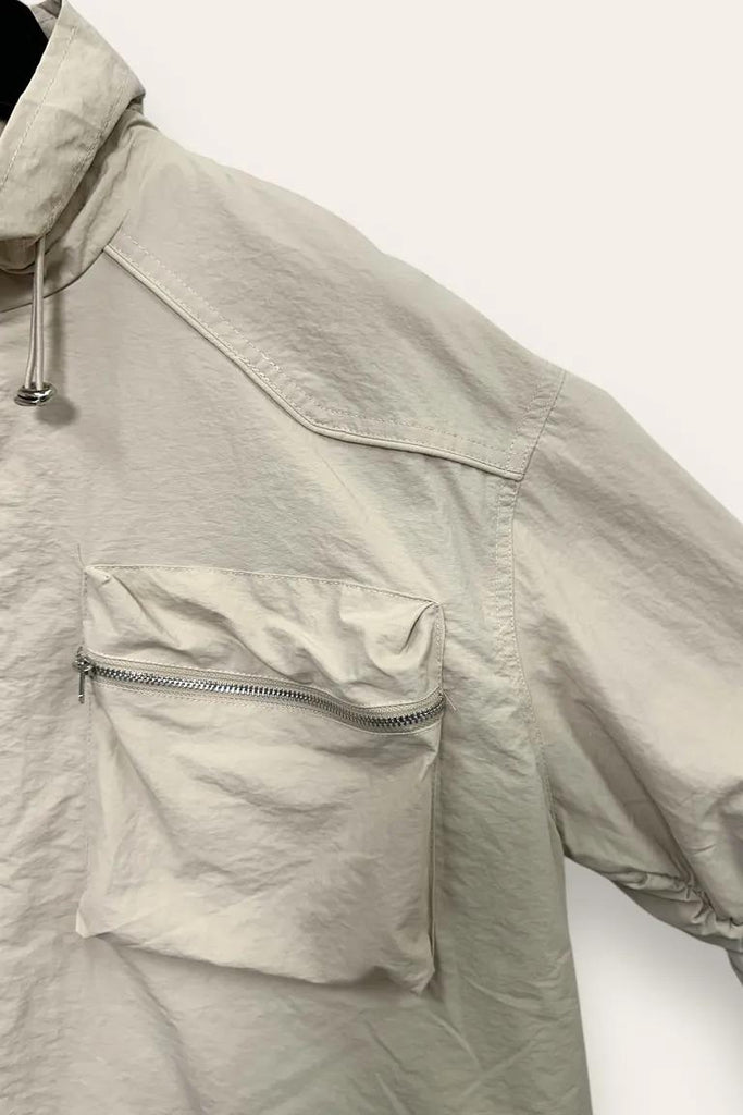 LOVEme Giacca a bomber cropped con due tasche frontali