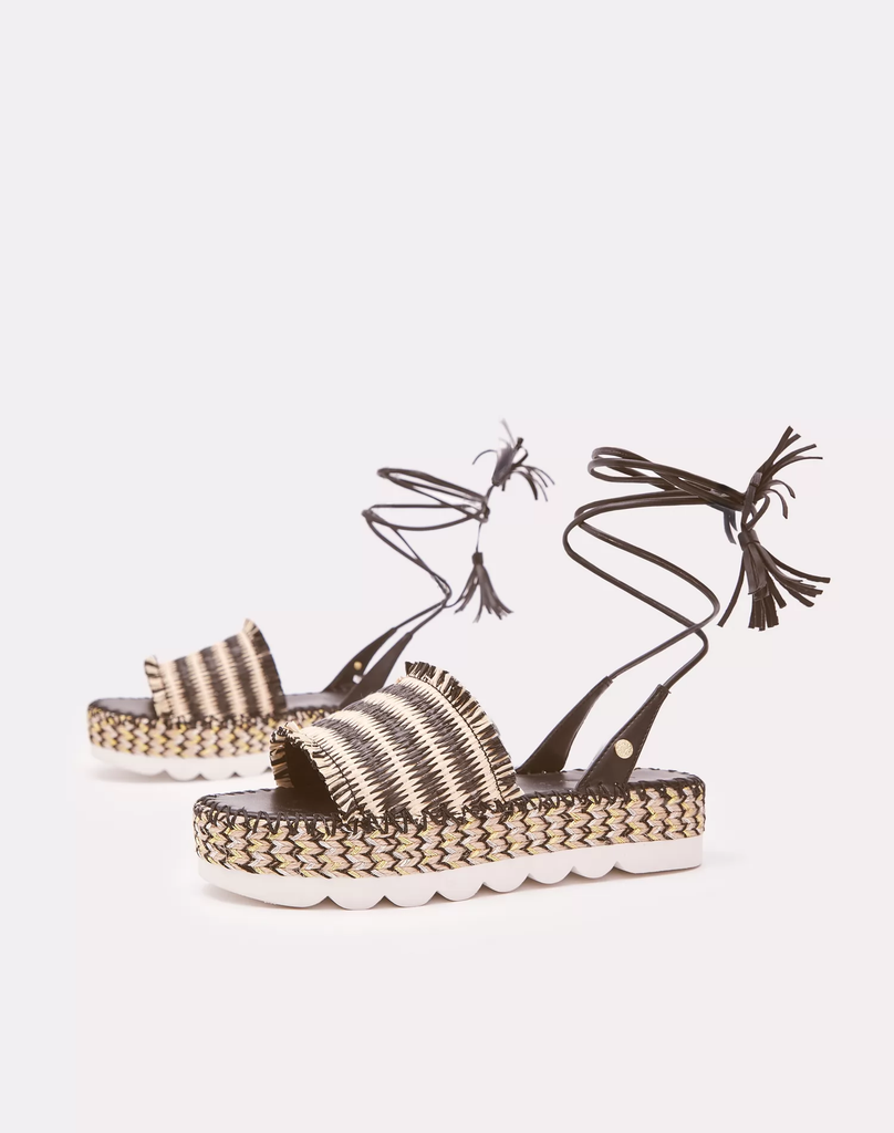 MANILA GRACE ESPADRILLAS RAFFIA