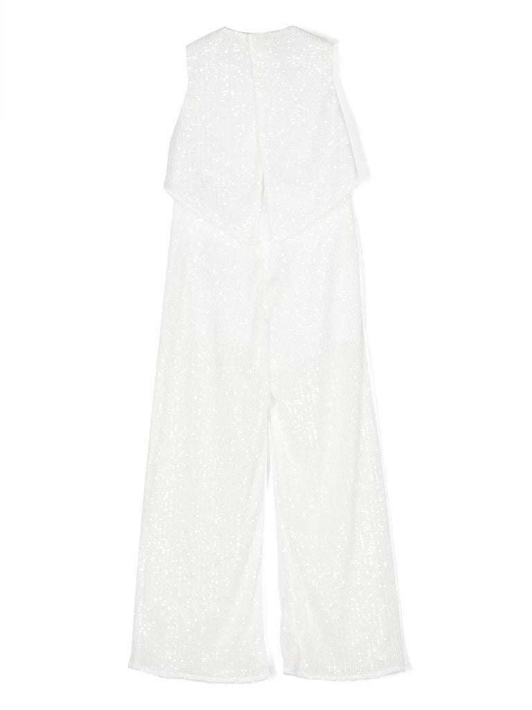 ELISABETTA FRANCHI La Mia Bambina TOP+PANTALONE FULL PAILLETTES+