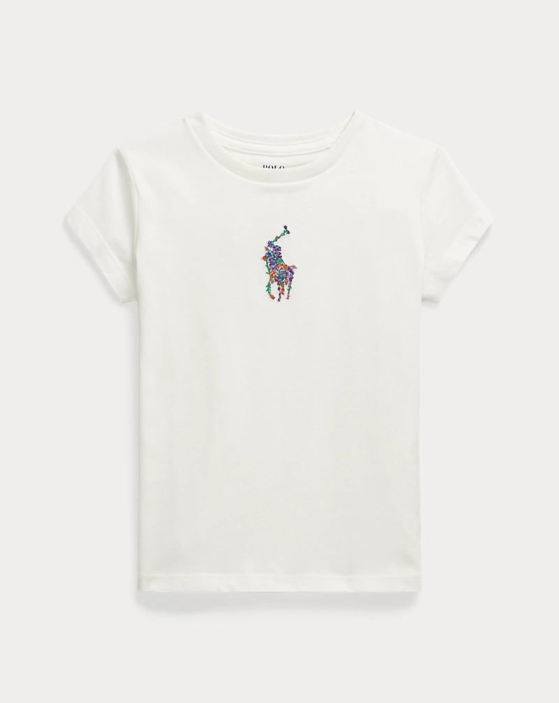 RALPH LAUREN FLRLBIGTEE-KNIT SHIRTS-T-SHIRT