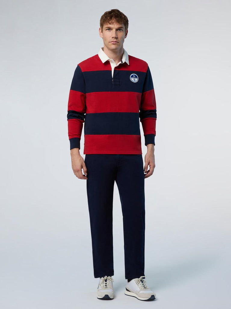 NORTH SAILS POLO LONG SLEEVE W/LOGO