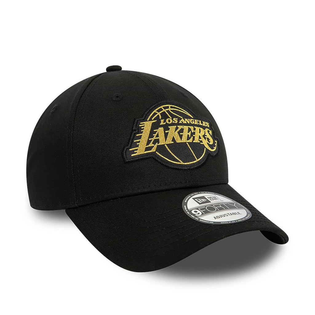 NEW ERA METALLIC BADGE 9FORTY LOSLAK  BLKMTG
