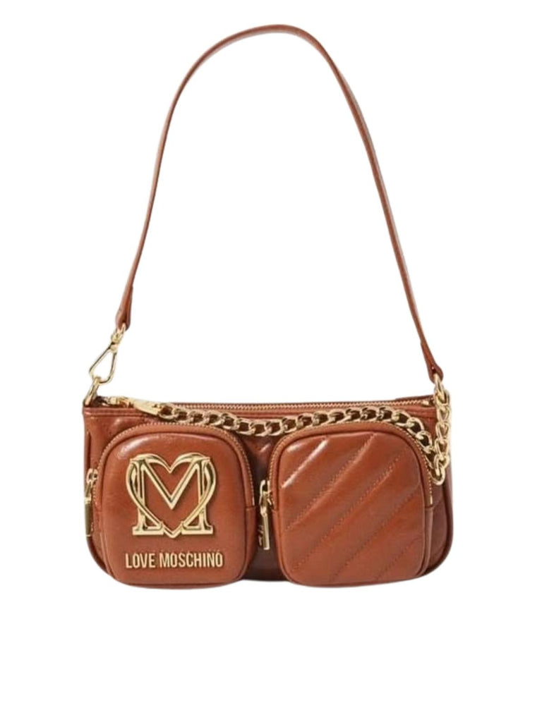LOVE MOSCHINO BORSA PU QUILTED OBLIQUO
