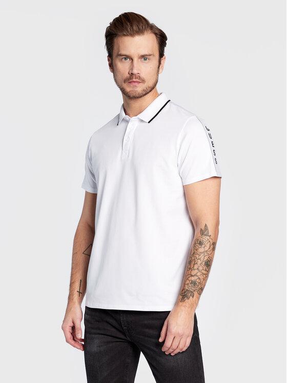 GUESS SS PAUL PIQUE TAPE POLO