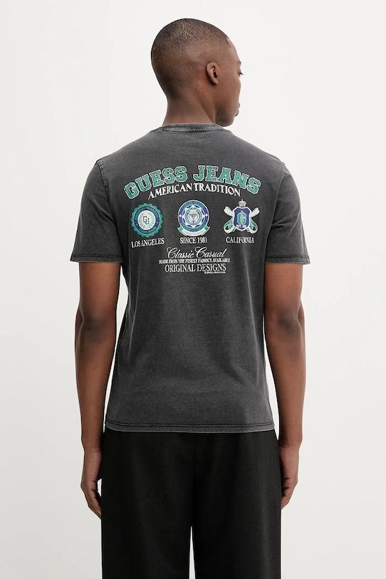 GUESS GJ SLIM FRONT BACK LOGO TEE