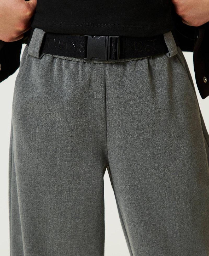 TWINSET JOGGING IN TESSUTO MANO CALDA C/CINTURA