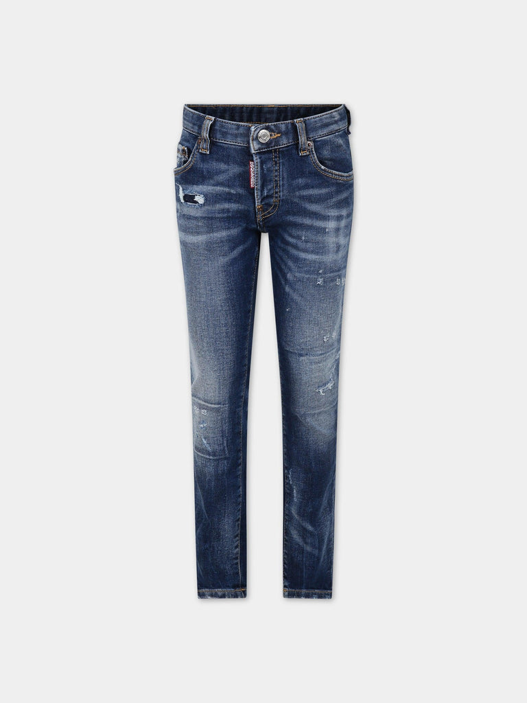 DSQUARED2 JUNIOR D2P118LM SKATER JEAN TROUSERS
