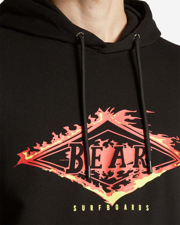 BEAR HOODIE FLAME LOGO
