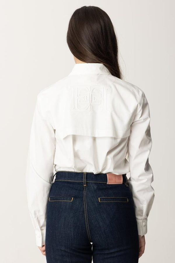 ELISABETTA FRANCHI La Mia Bambina CAMICIA BODY CON RICAMO EF