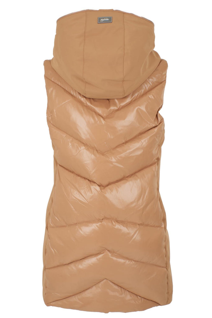 YES ZEE SMANICATO DONNA TRAPUNTATO CON FINTO GILET