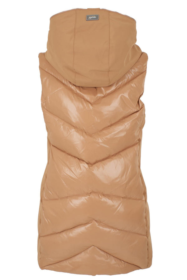 YES ZEE SMANICATO DONNA TRAPUNTATO CON FINTO GILET