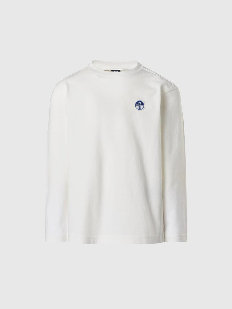 NORTH SAILS T SHIRT  LONG SLEEVE  WLOGO