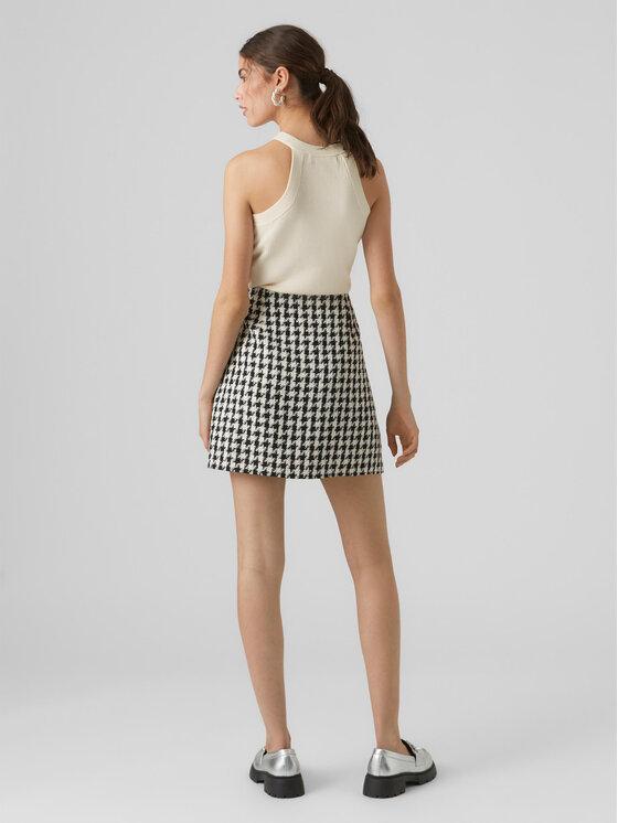 VERO MODA VMPAIGE HR HOUNDSTOOTH WRAP SKIRT