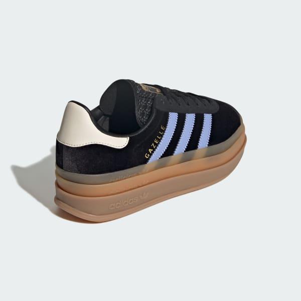 ADIDAS ORIGINALS GAZELLE BOLD J      CBLACK/BLUSPA/WONWHI