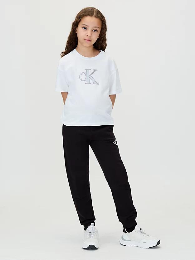 CALVIN KLEIN JEANS MONOGRAM LOGO SWEATPANT
