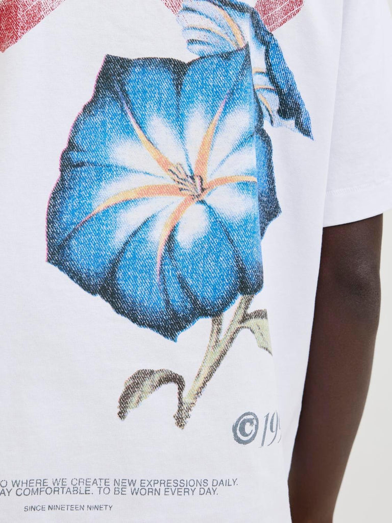 JACK AND JONES JORRETIRO BACK TEE SS CREW NECK SE25