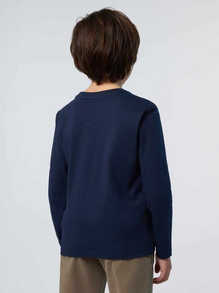 NORTH SAILS T SHIRT LONG SLEEVE W/GRAPHIC
