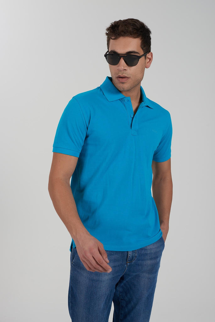 YES ZEE T-SHIRT UOMO TIPO POLO, M/C