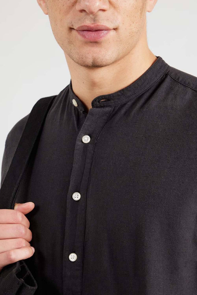 JACK AND JONES JJBREEZE HALF PLACKET SHIRT LS