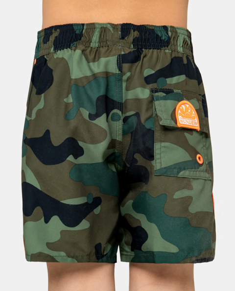SUNDEK CAMOU SWIM TRUNKS