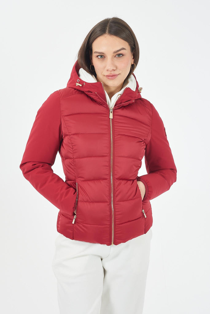 YES ZEE GIUBBINO DONNA TRAPUNTATO,FINTO GILET STACCABIL