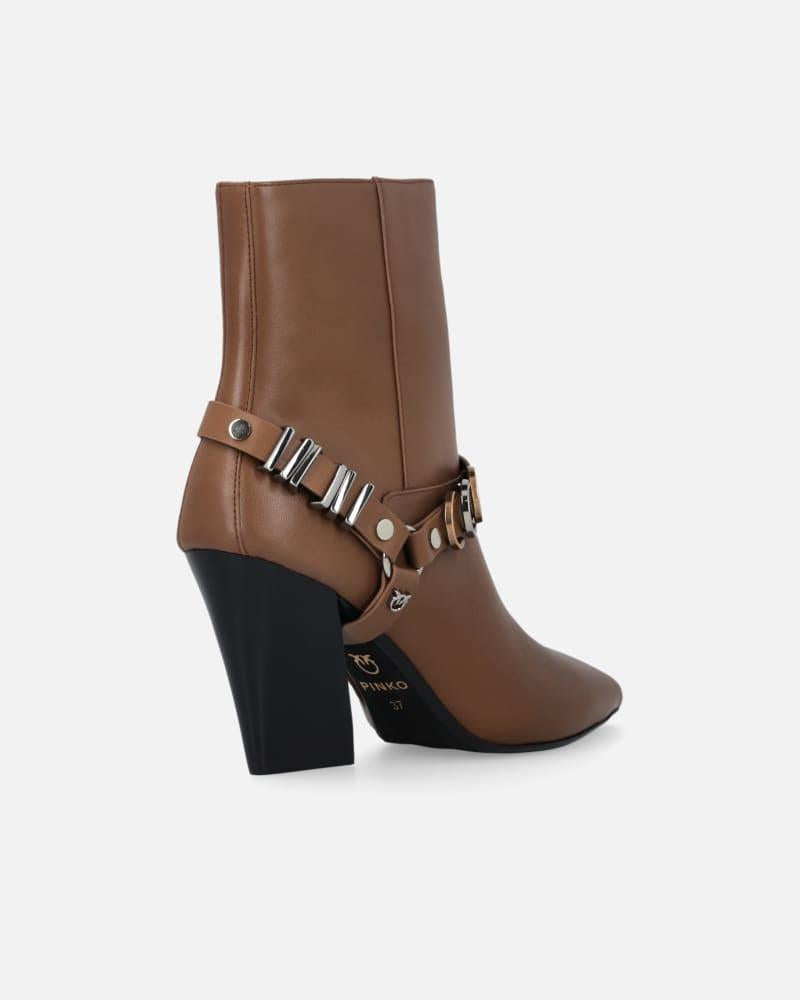 PINKO VIOLA 02 - ANKLE BOOT CALF LEATHER