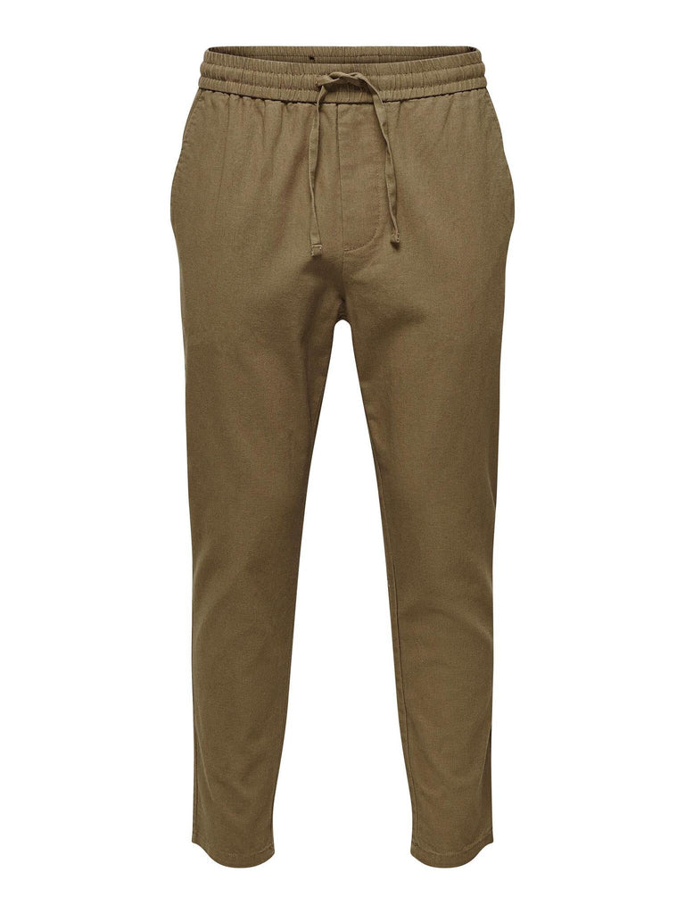 ONLY&SONS ONSLINUS CROP 0007 COT LIN PNT NOOS