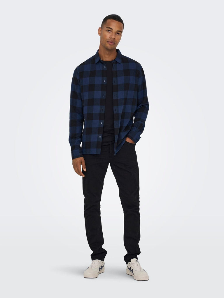 ONLY&SONS ONSLOOM SLIM BLACK 0448 PIM DNM NOOS