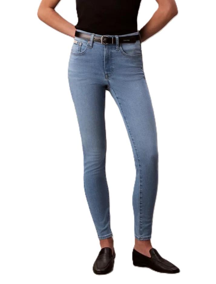 CALVIN KLEIN JEANS MID RISE SKINNY LIGH