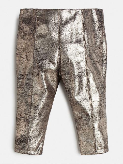 GUESS COATED SUEDE JEGGINGS