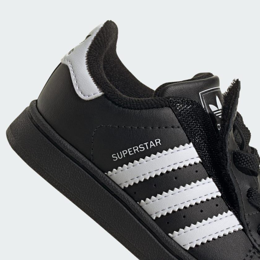 ADIDAS ORIGINALS SUPERSTAR II CF EL  CBLACK/FTWWHT/CBLACK