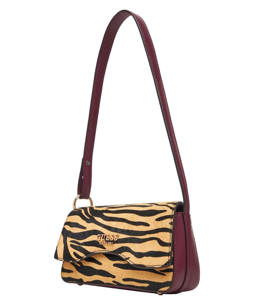 GUESS DOMITILLA FLAP SHOULDER BAG