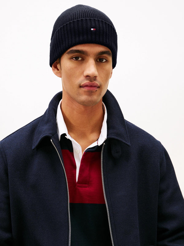TOMMY JEANS TH FLAG PIMA COTTON BEANIE
