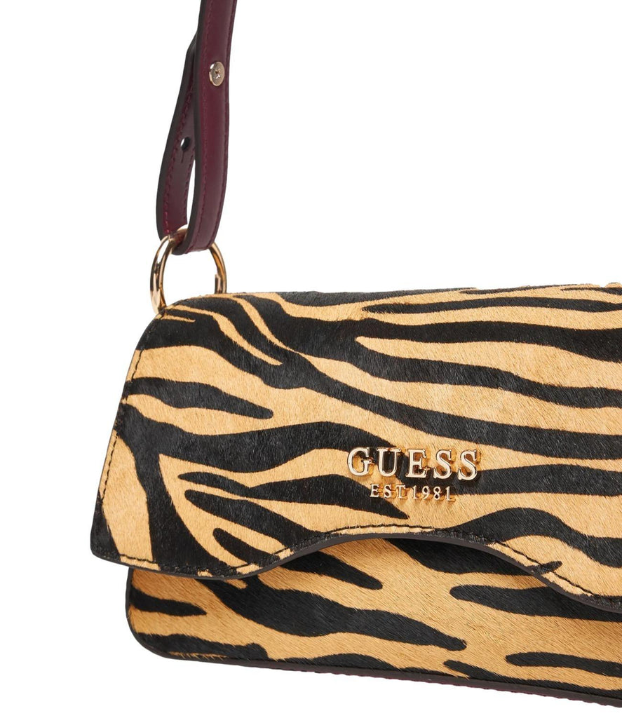 GUESS DOMITILLA FLAP SHOULDER BAG