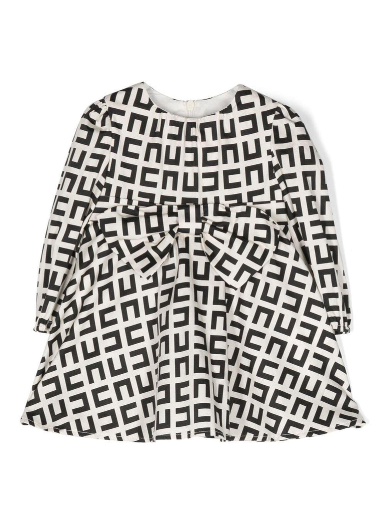 ELISABETTA FRANCHI La Mia Bambina ABITO IN POPELINE STAMPA LABIR