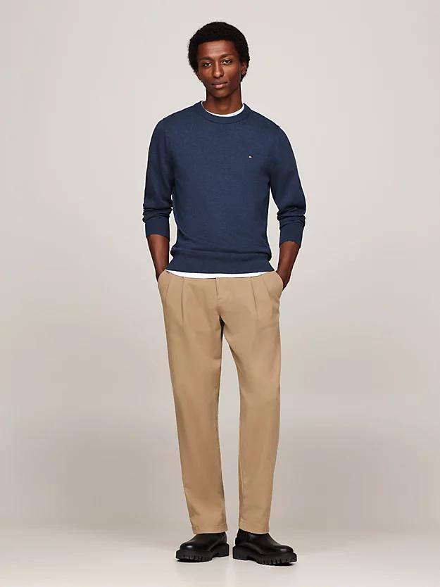 TOMMY HILFIGER PIMA ORG CTN CASHMER