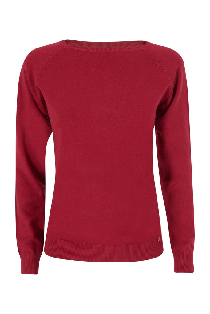 YES ZEE MAGLIA DONNA GIROCOLLO