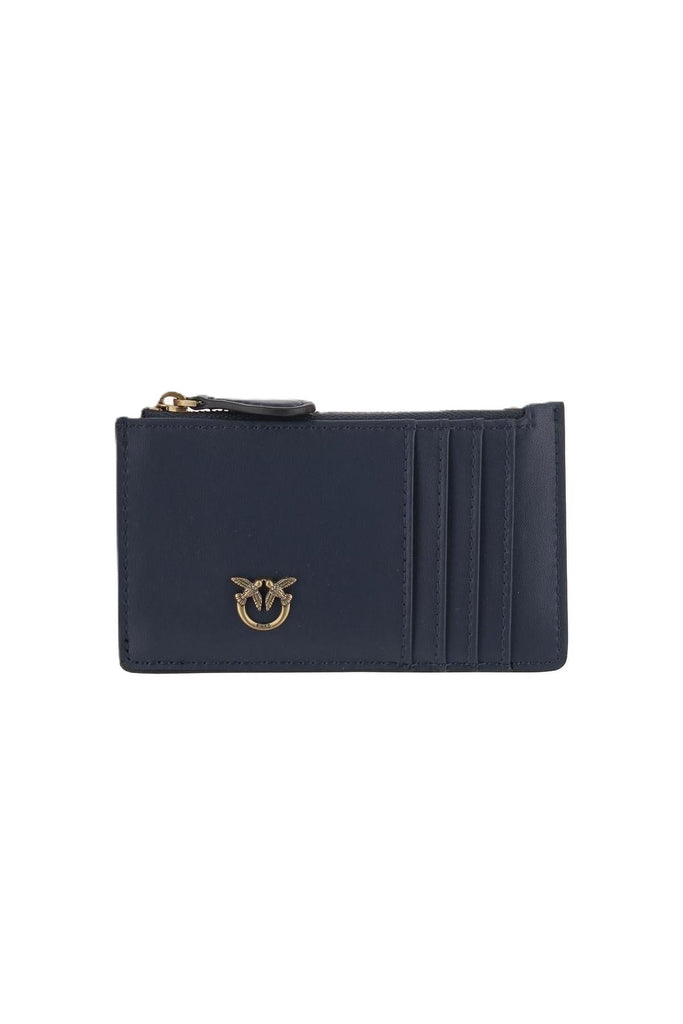 PINKO AIRONE CARDHOLDER  VITELLO SETA