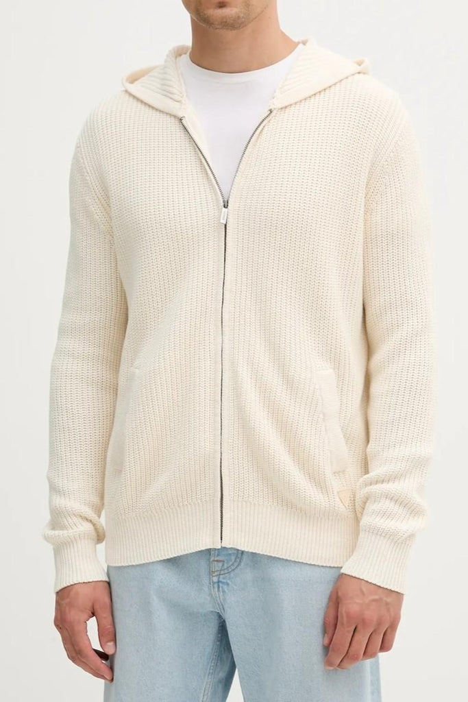 GUESS HAYWOOD ZIPPED HOODIE CARDI