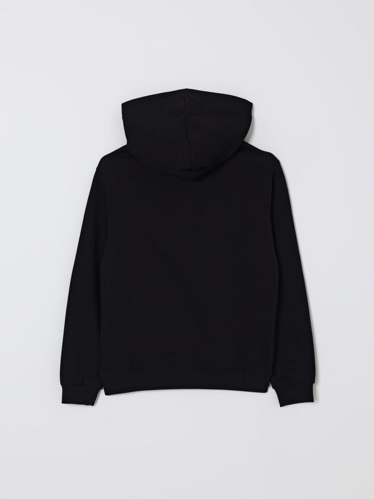 DISCLAIMER MAGLIA BIMBO IN FELPA CON CAPPUCCIO