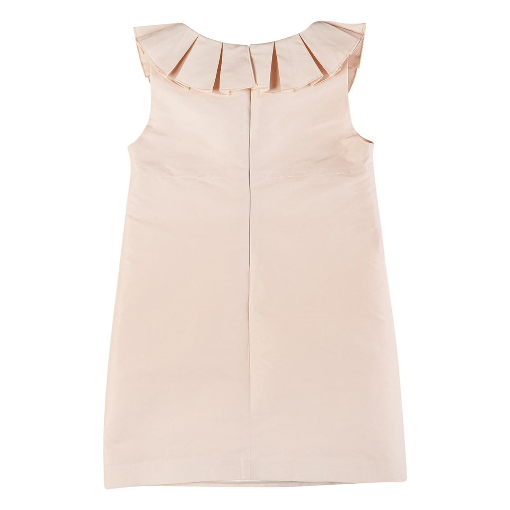 ELISABETTA FRANCHI La Mia Bambina ABITO IN OTTOMAN CON ROUCHES E FIOCCO