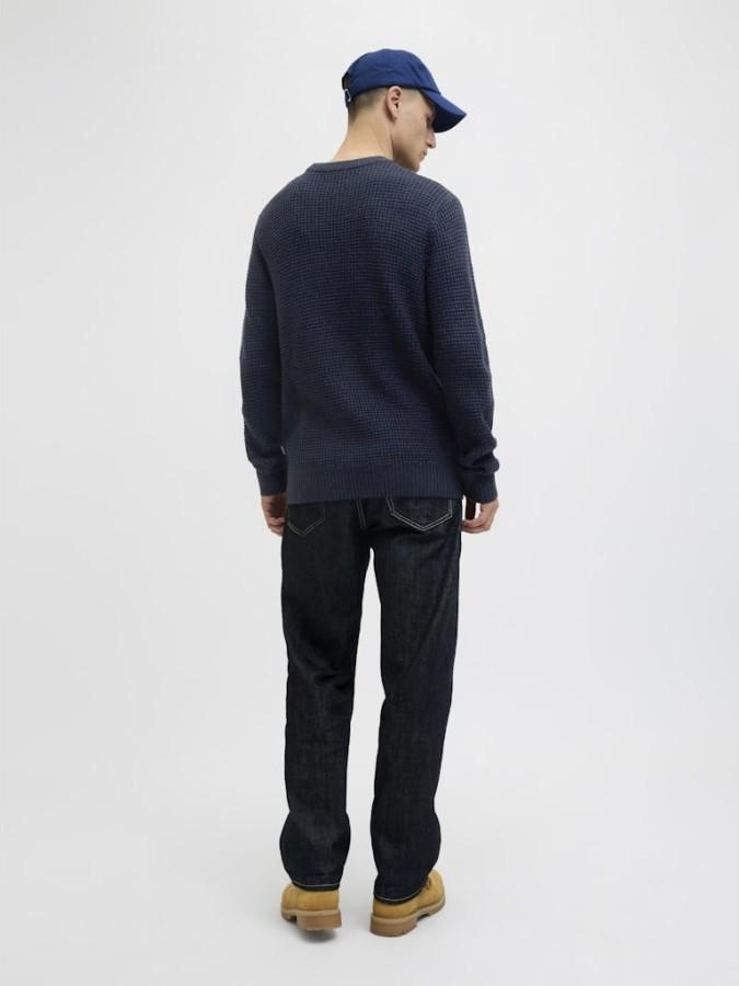 JACK AND JONES JJGLOBAL KNIT CREW NECK
